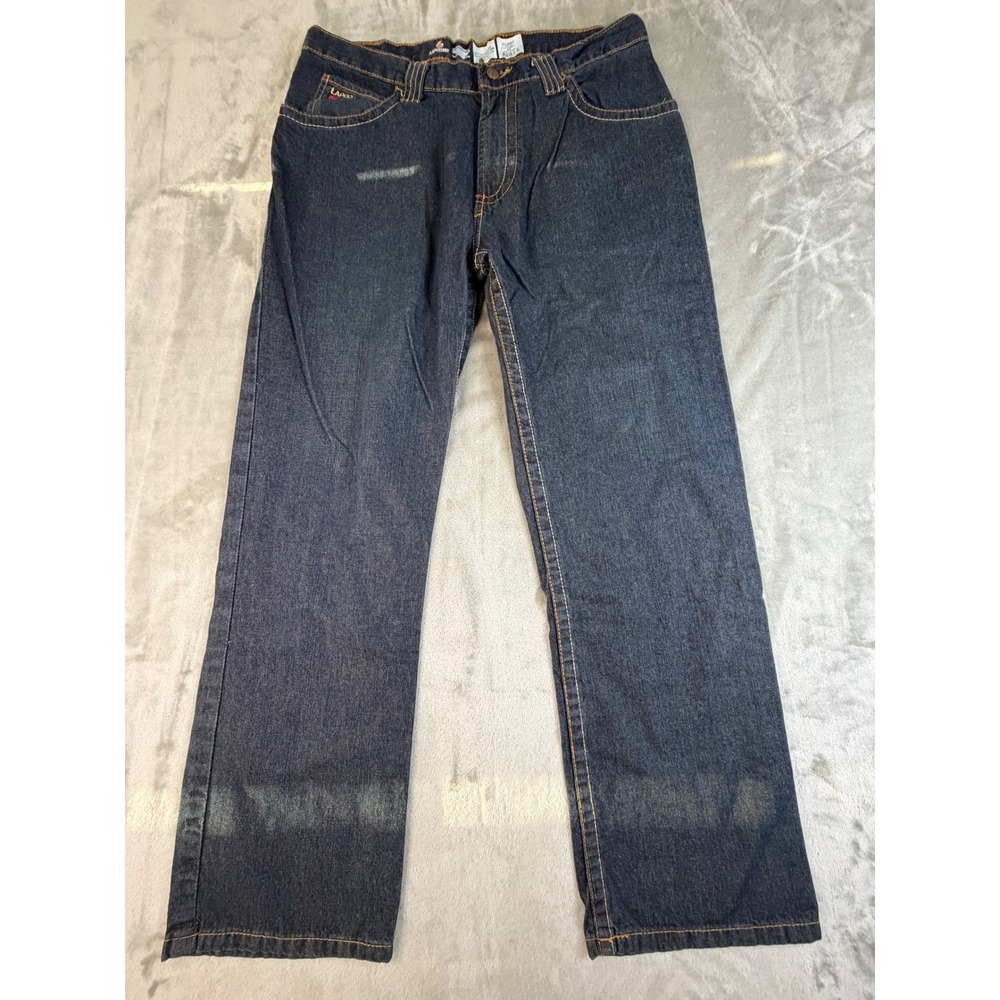 Lapco FR Jeans Men 36x32 Dark Wash Flame Resistant Protect 360 Denim P-INDM10
